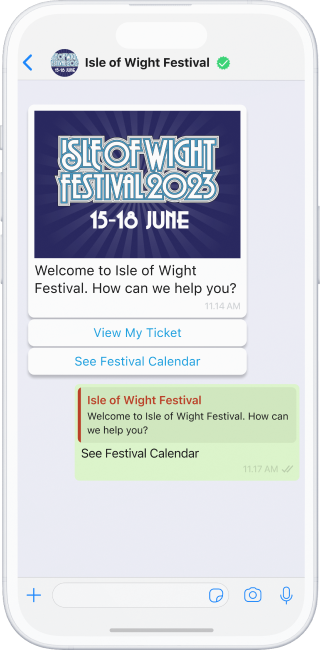 our app